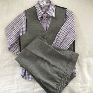 LIKE NEW van heusen vest dress set, 3T